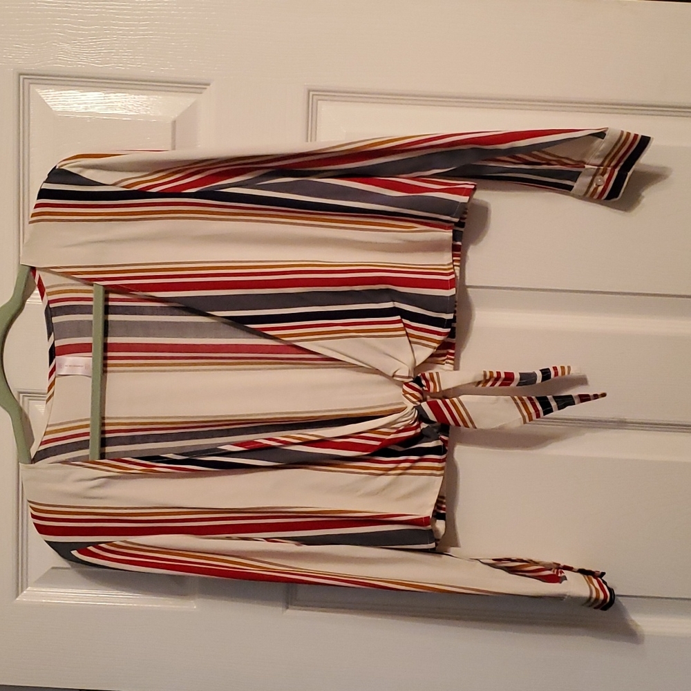 Red White and Blue Blouse